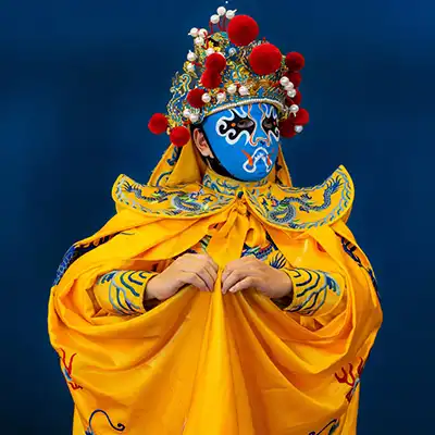 Face mask changing del Sichuan
