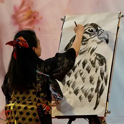 Yoshiko Kubota e l’arte del suiboku-ga