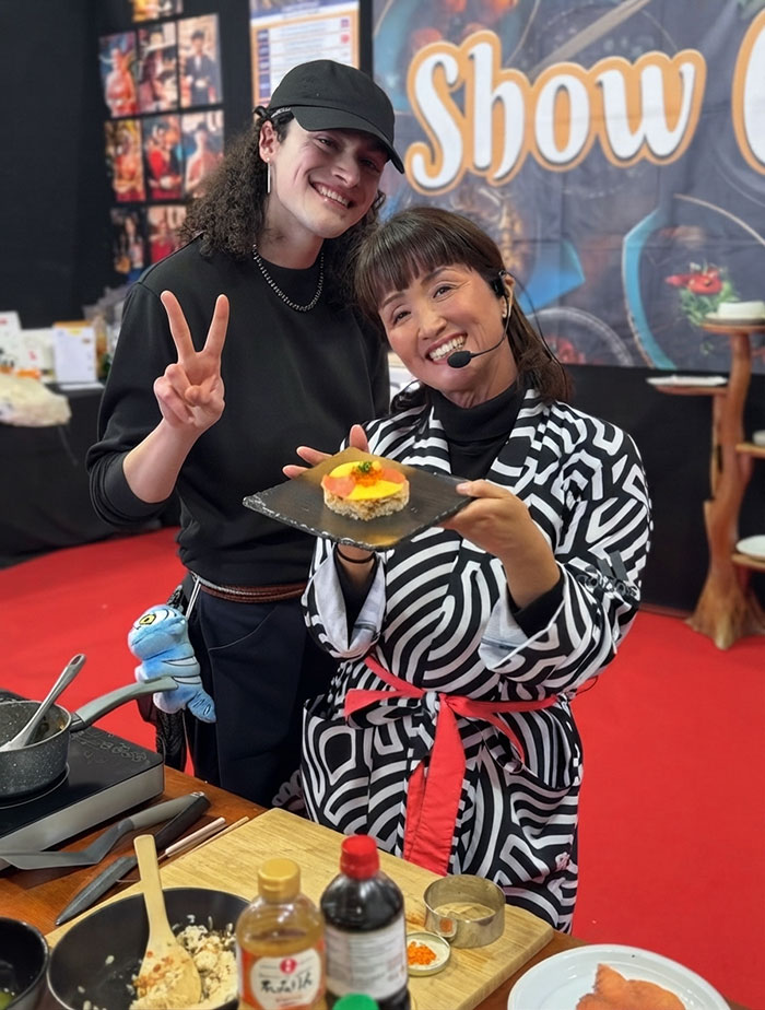 Show cooking giapponese con Mime Kataniwa
