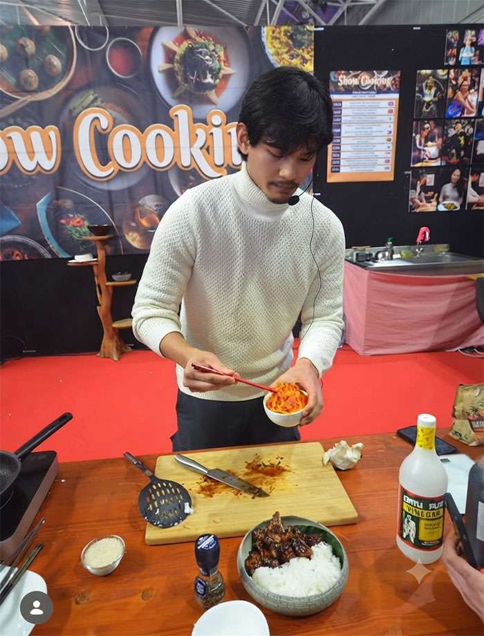 Show cooking filippino con Kyle Landicho