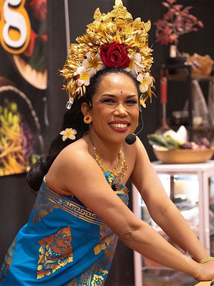 Show cooking indonesiano con Tia
